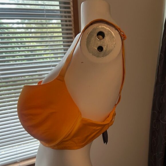 Savage X Fenty Orange Microfiber Balconette bra, size 40DD - Picture 3 of 6